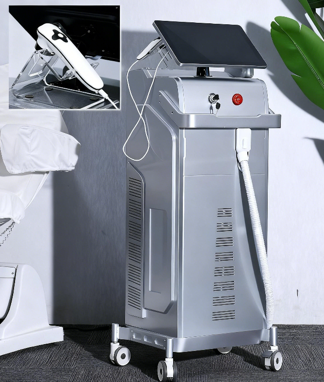 Professional Ice Painless 808 Diode Laser Hair Removal Machine 808nm+755nm+1064nm