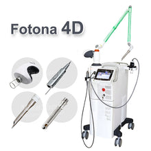 Load image into Gallery viewer, fotona 4d laser 2940nm 1064nm nd erbium yag lazer scar remove stretch mark removal hair remover co2 fractional appliances machine