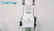 Load and play video in Gallery viewer, Niansheng 360 Degree Cryotherapy  Vacuum And 40k Cavitation And RF Body Slimming Machine