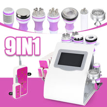 Load image into Gallery viewer, 40k Cavitation Machine 9 in 1 Cellulite Removal Vacuum Cavitation System Body Shaping Equipment