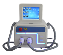 Load image into Gallery viewer, Niansheng CE approved 2 in 1 powerful portable ipl laser shr /ipl hair removal machines/ipl opt shr for hair and skin treatment