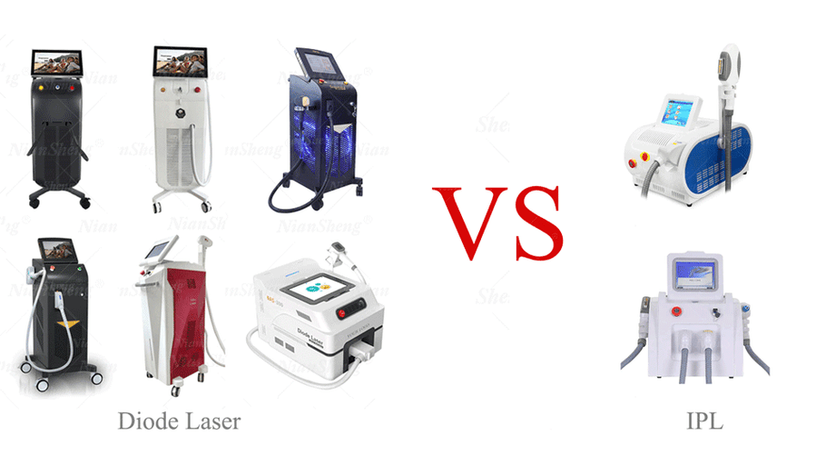 THE DIFFERENCE BETWEEN IPL & DIODE LASER HAIR REMOVAL