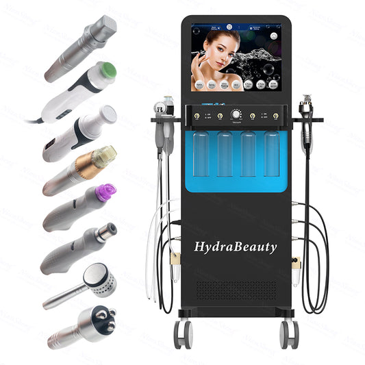9 in 1 Multifunctional Dermabrasion Facial Deep Clean Machine Skin Moisturizing Face Lifting Beauty Facial Dermabrasion Machine