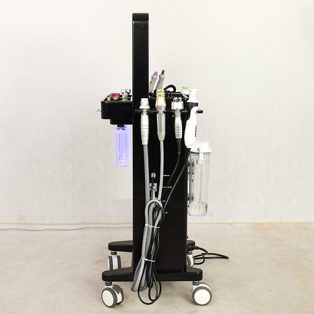 9 in 1 Multifunctional Dermabrasion Facial Deep Clean Machine Skin Moisturizing Face Lifting Beauty Facial Dermabrasion Machine