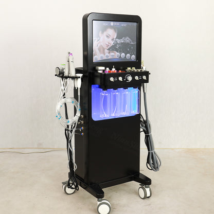 9 in 1 Multifunctional Dermabrasion Facial Deep Clean Machine Skin Moisturizing Face Lifting Beauty Facial Dermabrasion Machine