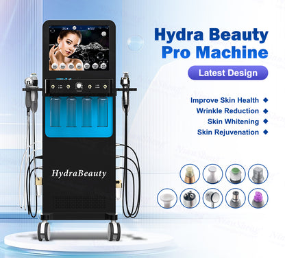 9 in 1 Multifunctional Dermabrasion Facial Deep Clean Machine Skin Moisturizing Face Lifting Beauty Facial Dermabrasion Machine