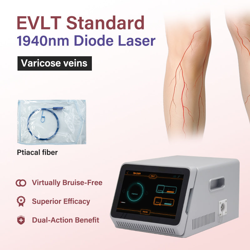 1940nm Diode Laser System for EVLT EVLA Professional Endovenous Vein Laser Ablation Device