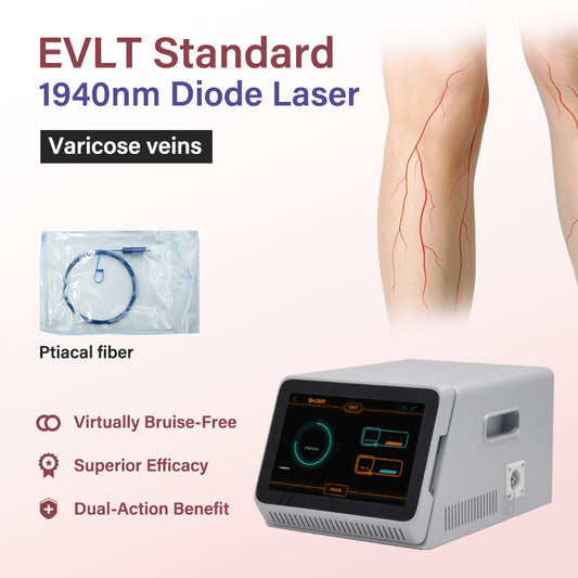 1940nm Diode Laser System for EVLT EVLA Professional Endovenous Vein Laser Ablation Device