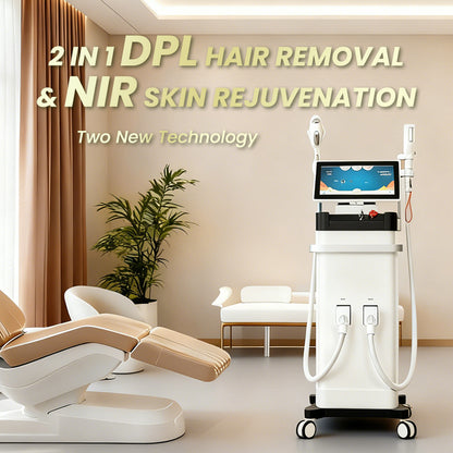 Poessional DPL+AOPT+NIR 3 IN 1 Laser for hair removal & skin rejuvenation~FREE SHIPPING