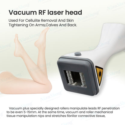 Vacuum Roller Massage VelaShape Machine – Body Contouring & Cellulite Reduction System