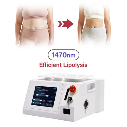 3 Wavelength 980nm 1470nm 635nm Diode Laser Machine for Lipolysis and Vascular Removal