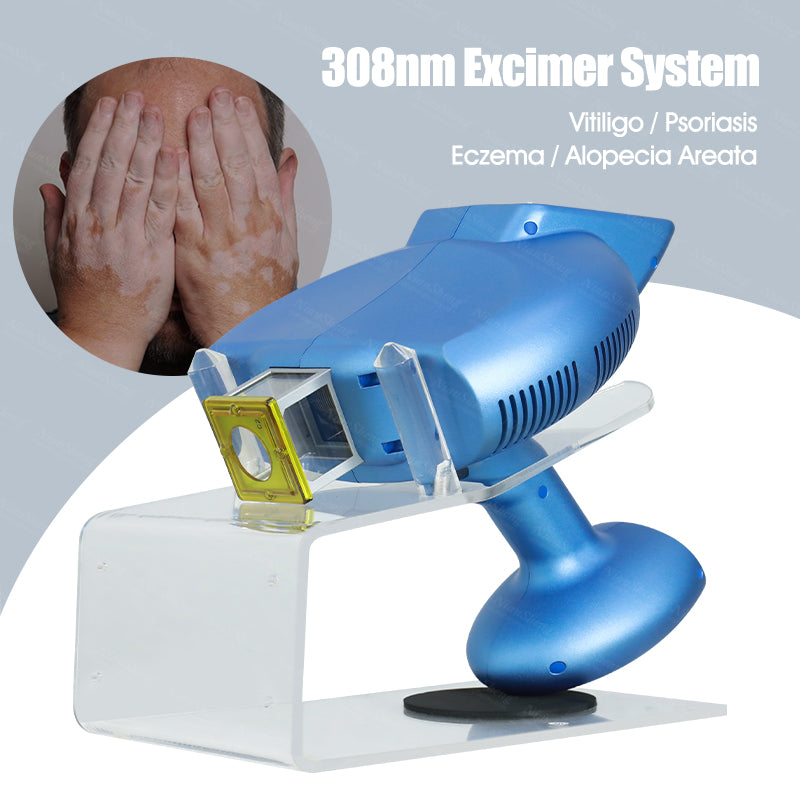 Niansheng Portable Home use excimer laser Mini 308nm psoriasis device For Vitiligo Treatment Excimer Laser