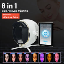 Load image into Gallery viewer, Skin Testing Detector magic mirror 3D AI skin analyzer Face Analysis salon analyseur de peau smart skin face analysis machine
