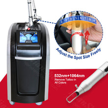 Load image into Gallery viewer, 755nm 1064nm 755nm pico laser adjust spot size
