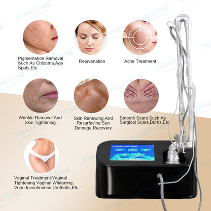 CE Approved Portable CO2 Fractional Laser: Commercial Beauty Machine for Vaginal Tightening & Skin Resurfacing