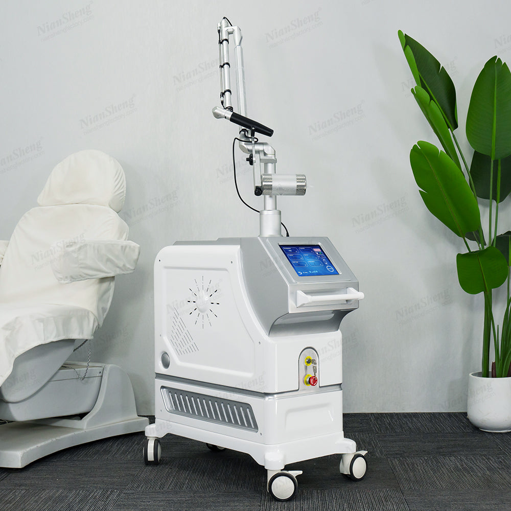 Professional Standing 2026 Picosecond Laser 532-785-1064Nm Tattoo Removal Hair Removal Machine Nd Yag Commercial Use