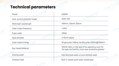 Professional Standing 2026 Picosecond Laser 532-785-1064Nm Tattoo Removal Hair Removal Machine Nd Yag Commercial Use