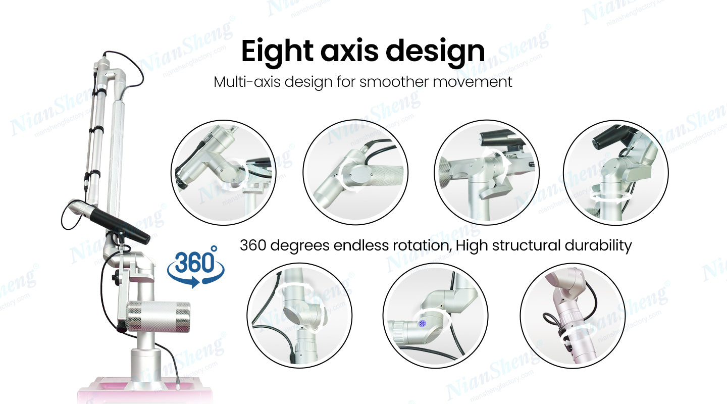 Professional Standing 2026 Picosecond Laser 532-785-1064Nm Tattoo Removal Hair Removal Machine Nd Yag Commercial Use