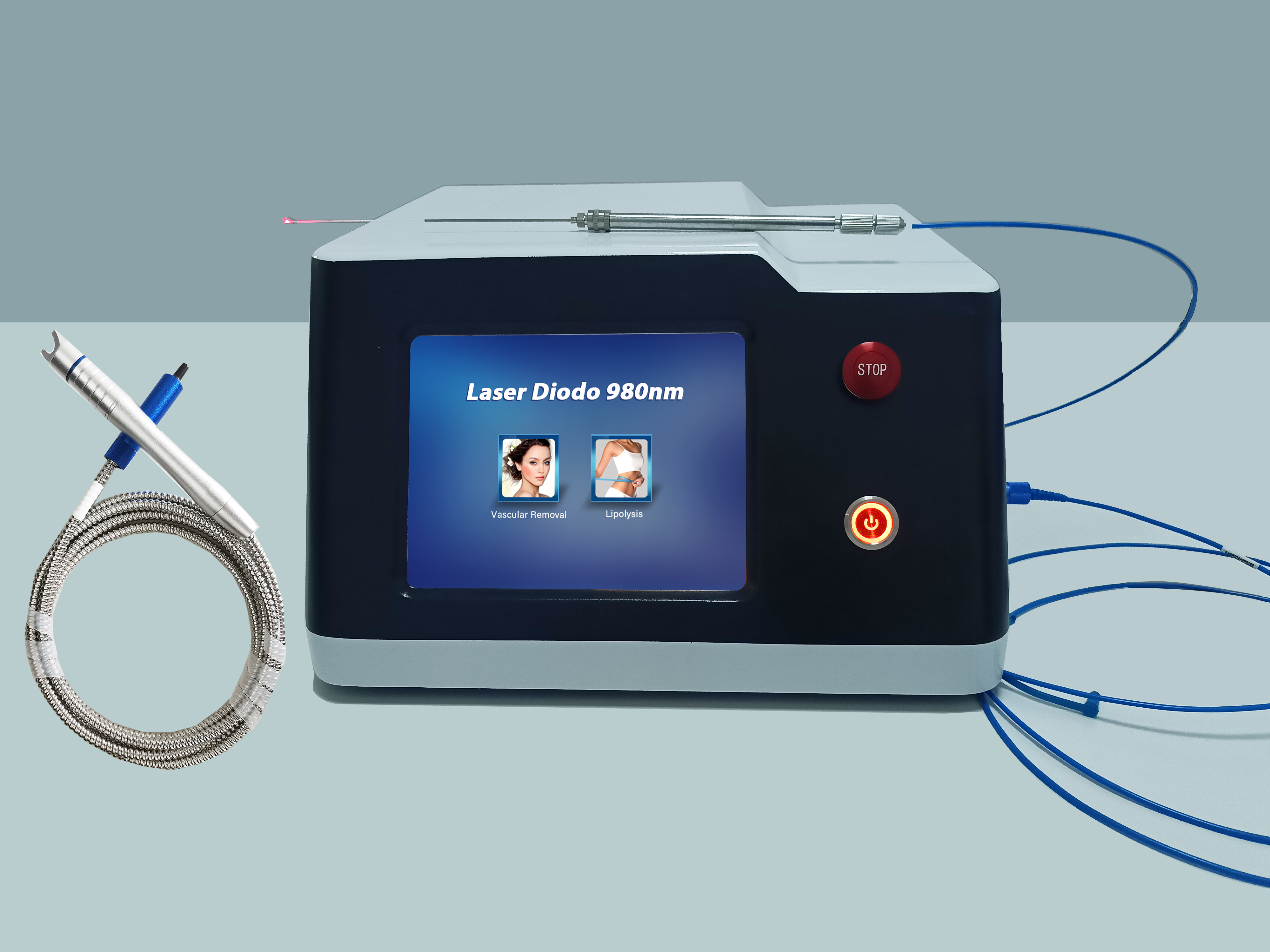 Niansheng Factory Price Portable 980nm diode laser vascular therapy Sp ...