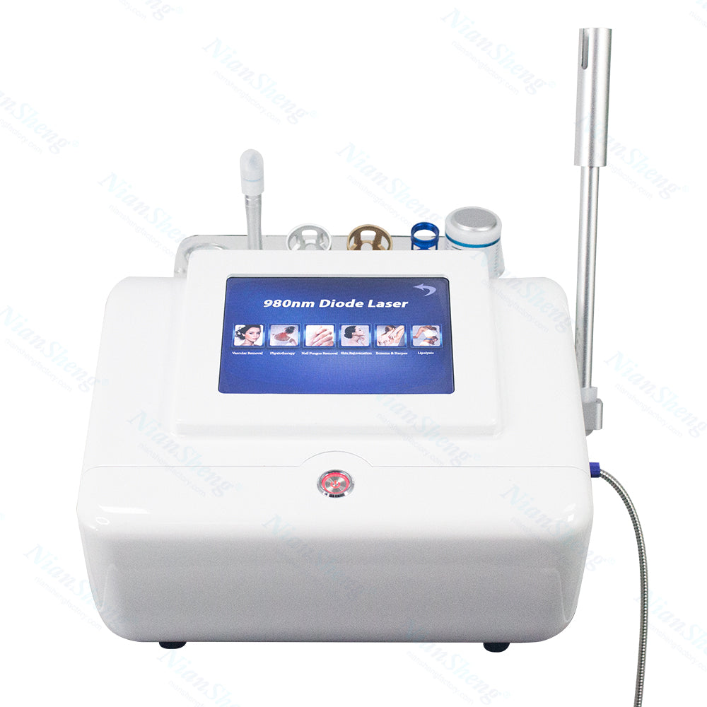 Niansheng 980nm endolift laser lipolysis Vascular Removal Spider Veins Removal  1470nm plastic surgery machine