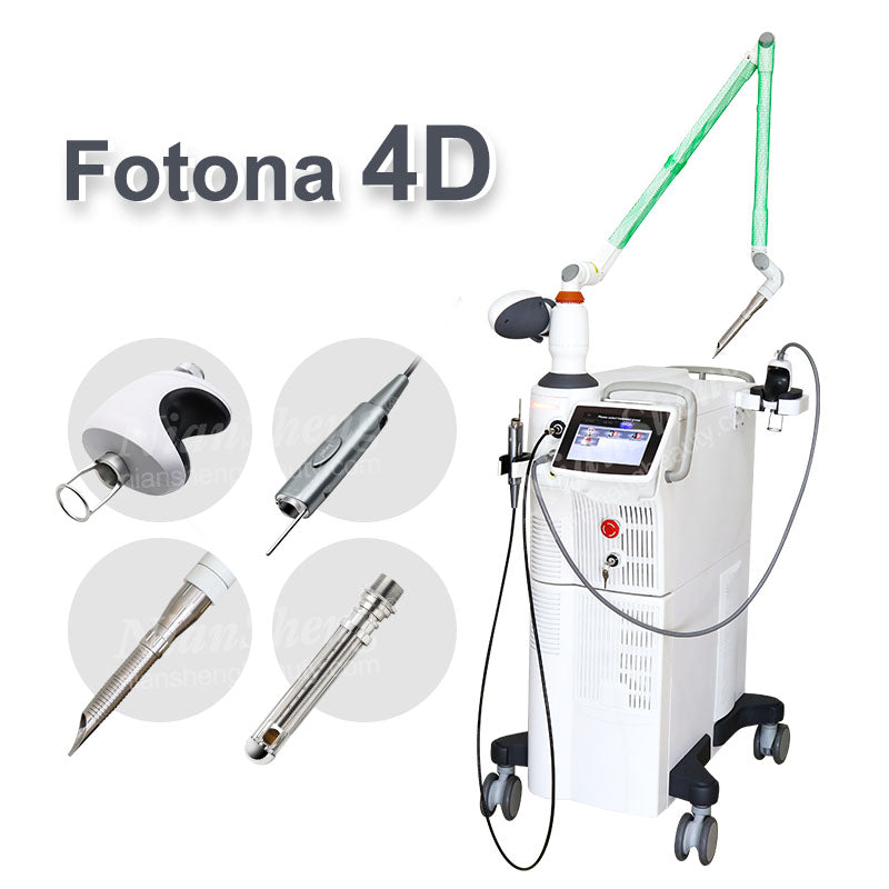 fotona 4d laser 2940nm 1064nm nd erbium yag lazer scar remove stretch mark removal hair remover co2 fractional appliances machine