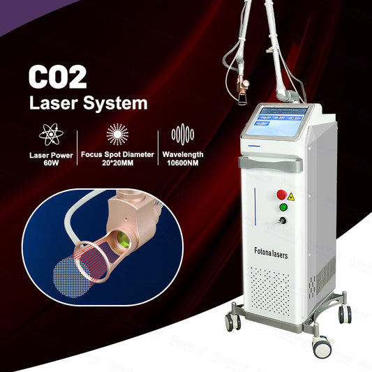 Niansheng Facial Skin Whitening rejuvenating Scar Removal Vaginal Tightening Carbon Laser Fractional Co2 Laser Machine For Skin