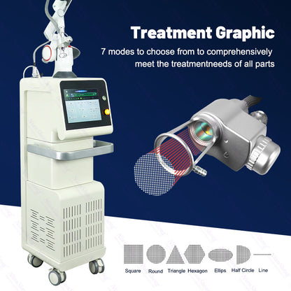 A Newest  60W RF Tube Multifunctional Vaginal Tightening Fractional Co2 Laser Sell Acne Removal Beauty Instrument For Sale