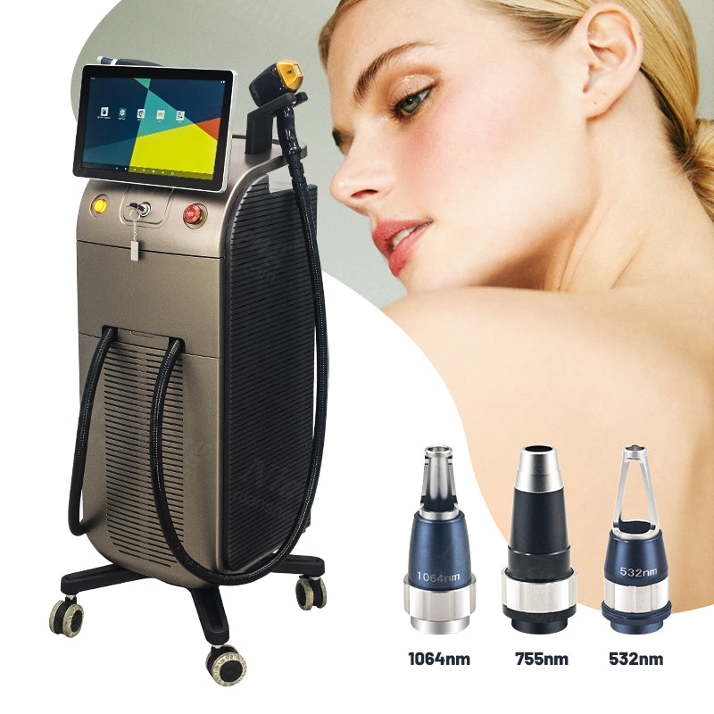755nm 532nm 1064nm android nd yag pico diode laser