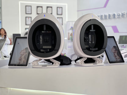 Skin Testing Detector magic mirror 3D AI skin analyzer Face Analysis salon analyseur de peau smart skin face analysis machine