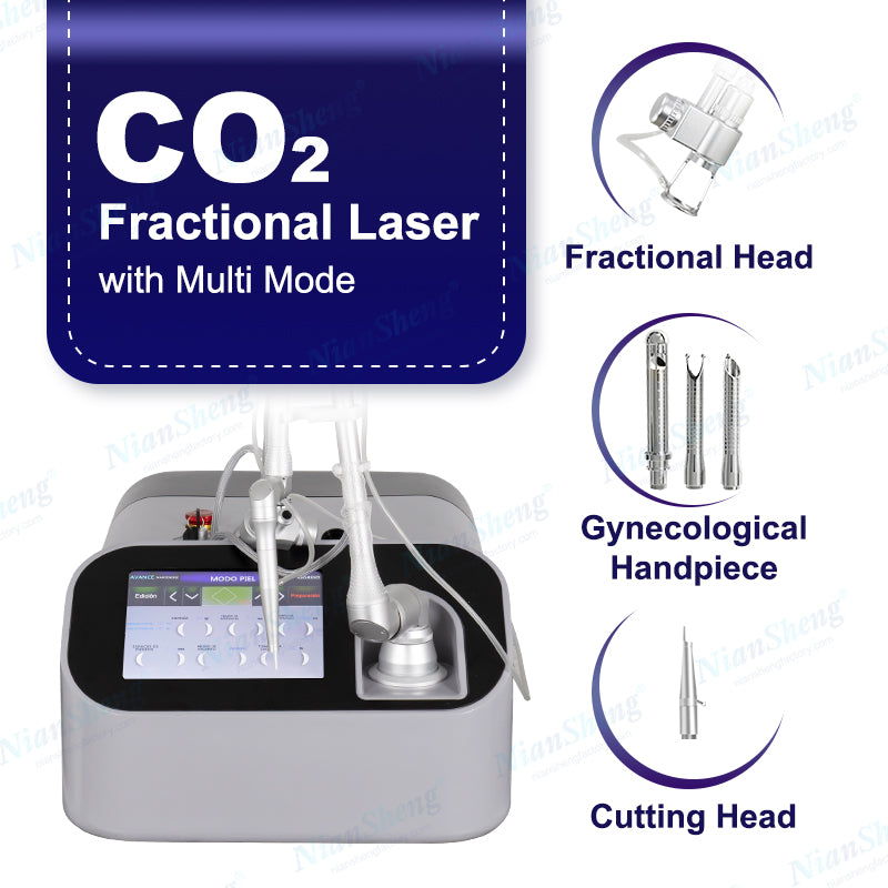 CE Approved Portable CO2 Fractional Laser: Commercial Beauty Machine for Vaginal Tightening & Skin Resurfacing