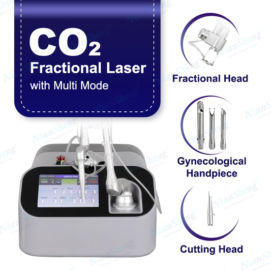 CE Approved Portable CO2 Fractional Laser: Commercial Beauty Machine for Vaginal Tightening & Skin Resurfacing