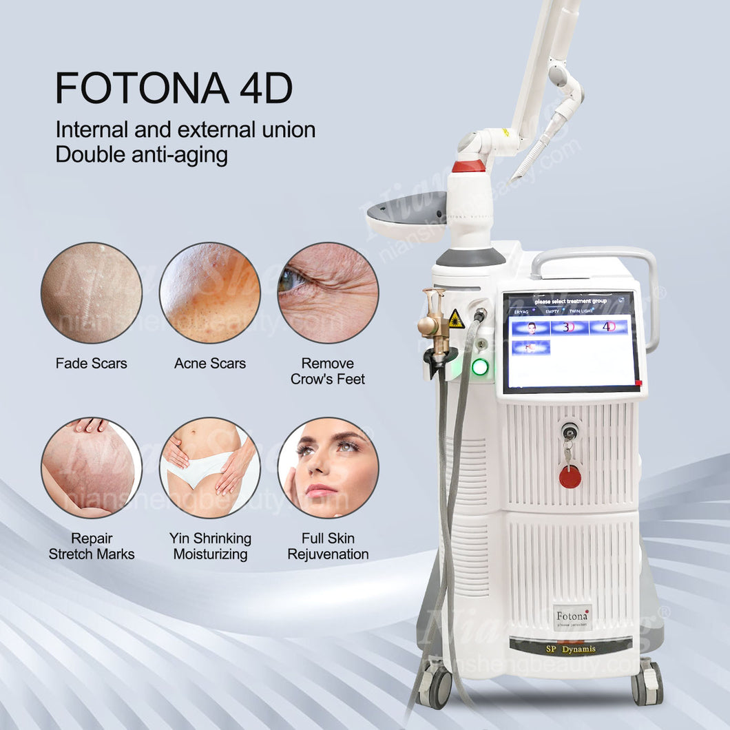 Niansheng Scar Removal Skin Tighten Acne Treatment Co2 Laser Skin Resurfacing Co2 Fractional Laser Machine