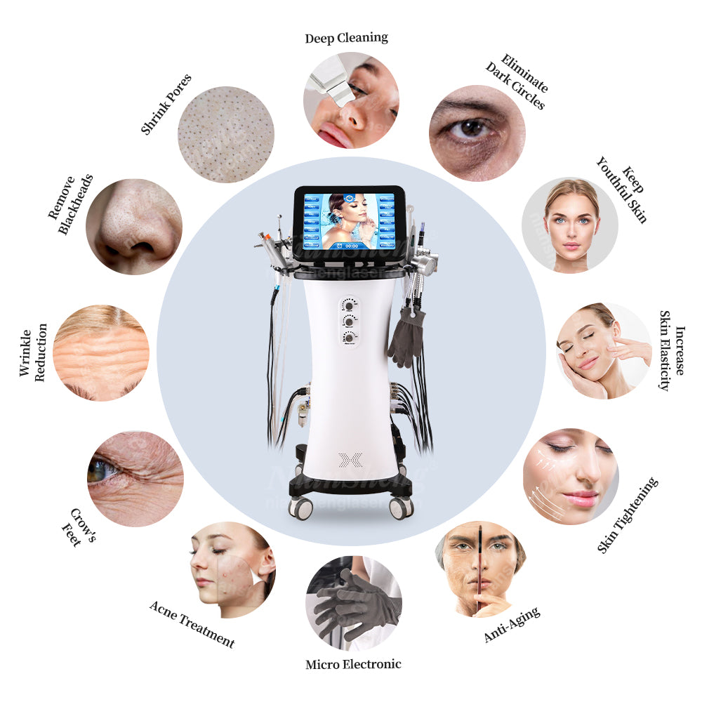 15 in 1 hydra facial machine