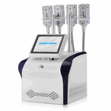 Load image into Gallery viewer, Niansheng 4 Handles Cryo Pads Cold RF EMS Body Sculpting Criolipolisis Slimming Machine
