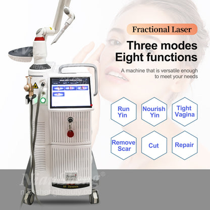 Niansheng Scar Removal Skin Tighten Acne Treatment Co2 Laser Skin Resurfacing Co2 Fractional Laser Machine