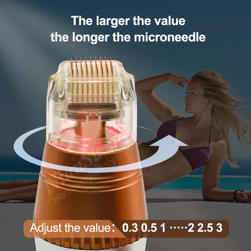 A Niansheng RF Microneedle Portable Fractional Radio Frequency Skin Tightening Scarlet Rf Microneedling Machine