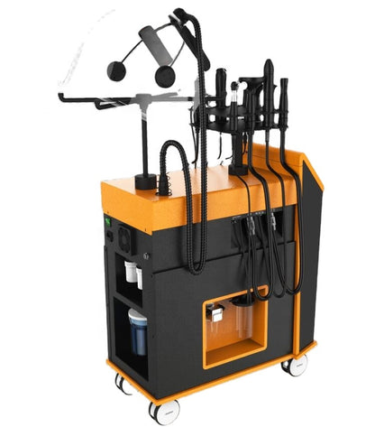 Niansheng Multifunction Beauty Machine RF+Vacuum+Ultrasound+Phonton+Oxygen LED Mask Slimming And Skin Rejuvenation