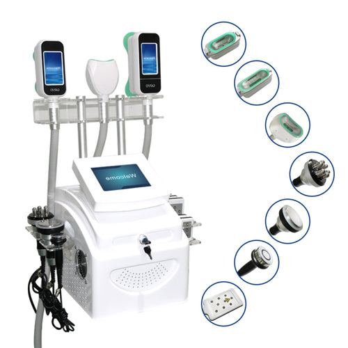 360 Degree Cryotherapy  Vacuum And 40k Cavitation And RF Body Slimming Machine