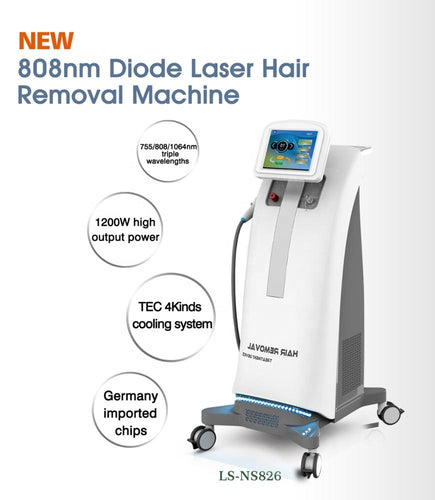 808nm Diode Laser 755 808 1064 Diode Laser Hair Removal Machine