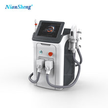 Load image into Gallery viewer, 3 in 1 OPT Hair Removal + RF + ND YAG Laser Tattoo Removal Machine Laser Hair Removal Machine Price
