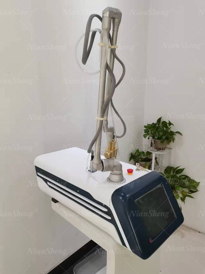 Niansheng Portable co2 laser beauty RF Laser Tube scar removal Private Tightening Stretch Mark Removal fraction co2 laser machine