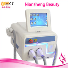 Load image into Gallery viewer, Niansheng CE approved 2 in 1 powerful portable ipl laser shr /ipl hair removal machines/ipl opt shr for hair and skin treatment
