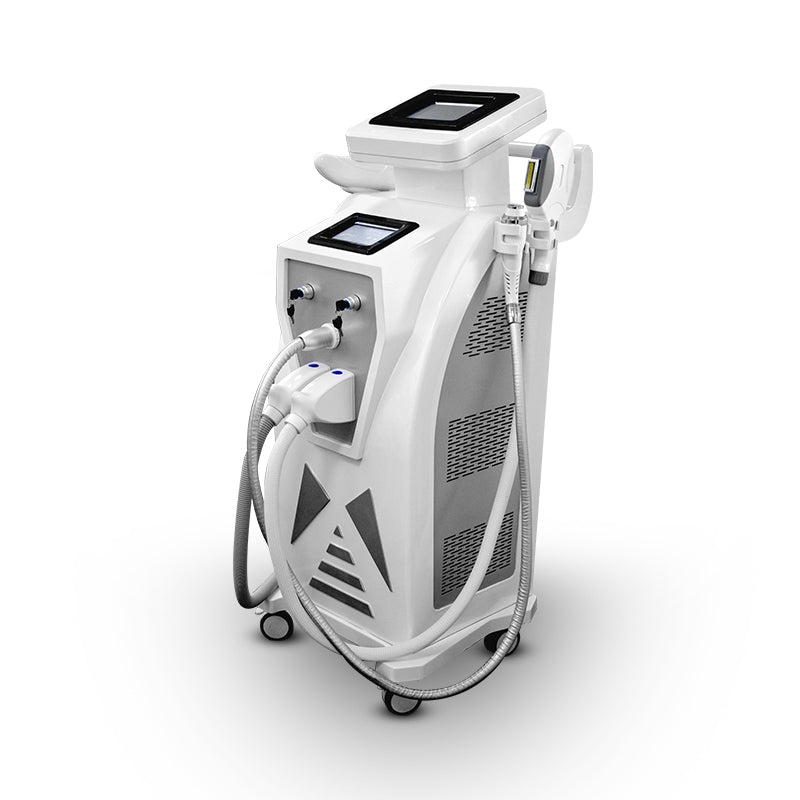 Hottest 4 in 1 E-light Ipl Rf Nd Yag Laser Multifunction Hair Removal Machine