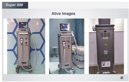 Ice Platinum 808nm Diode Laser Hair Removal 808 Diodo Depilation Facial Beauty Salon Machine