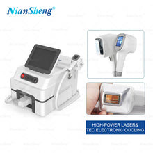 Load image into Gallery viewer, Portable 808 Diode Laser Hair Removal Machine 3 Wavelength 755 1064 808 Diode Laser Machine Manufacturer Wholesale
