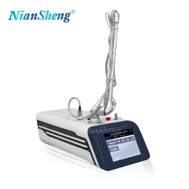 Niansheng Portable co2 laser beauty RF Laser Tube scar removal Private Tightening Stretch Mark Removal fraction co2 laser machine