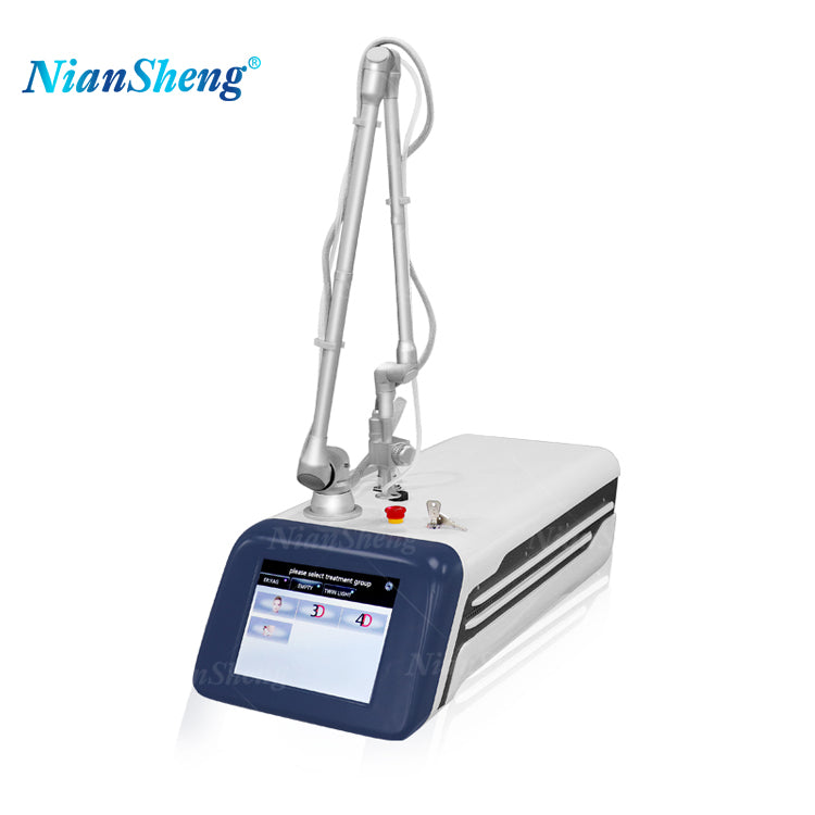 Niansheng Portable co2 laser beauty RF Laser Tube scar removal Private Tightening Stretch Mark Removal fraction co2 laser machine