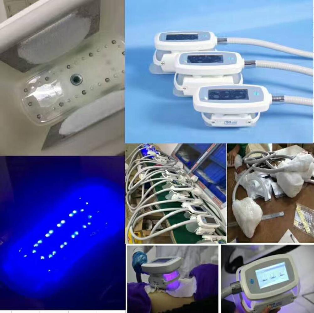 Niansheng Factory professional Silicone Cryo handles chin lifting 40K cavitation RF fat freeze cryo slimming machine