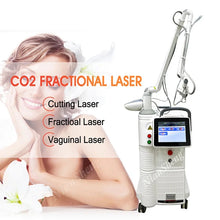 Load image into Gallery viewer, Scar Removal Skin Tighten Acne Treatment Co2 Laser Skin Resurfacing Co2 Fractional Laser Machine
